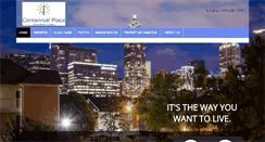 Desktop Screenshot of centennialplaceapartments.com